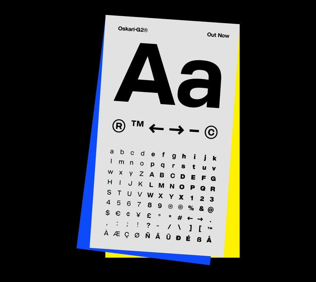 Oskari-G2® Variable Typeface