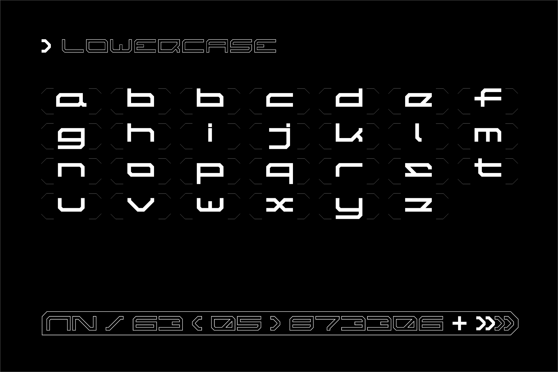Andromecha Display Font