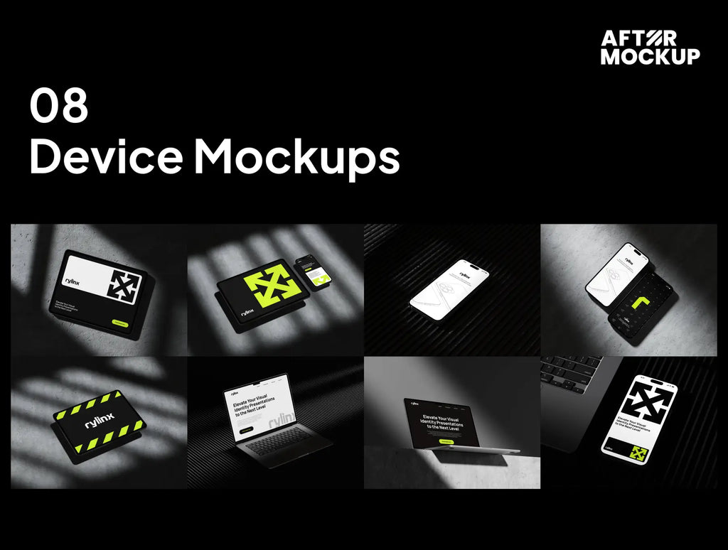 Rylinx - Branding & Device Mock-ups