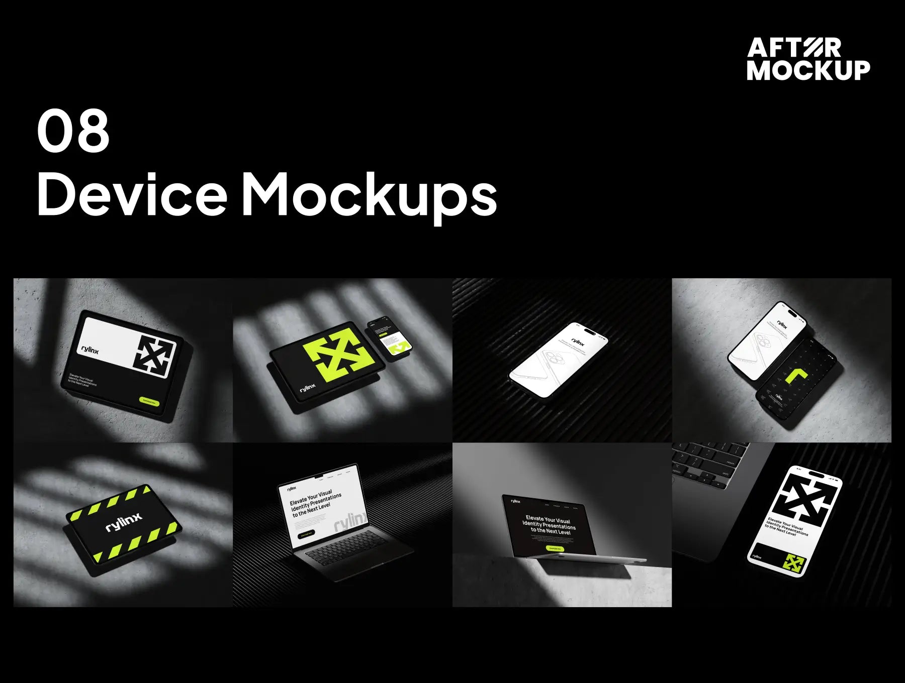 Rylinx - Branding & Device Mock-ups