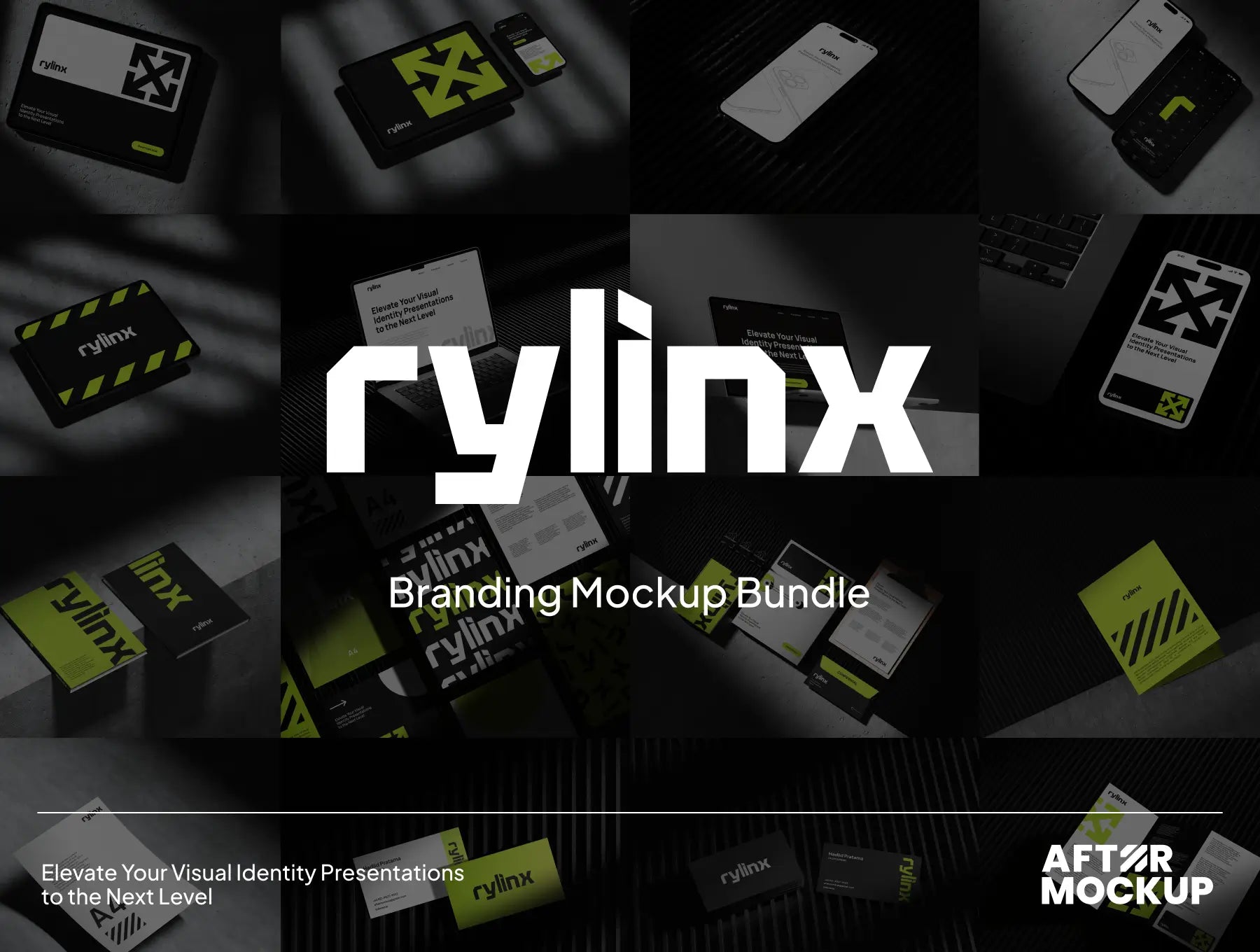 Rylinx - Branding & Device Mock-ups