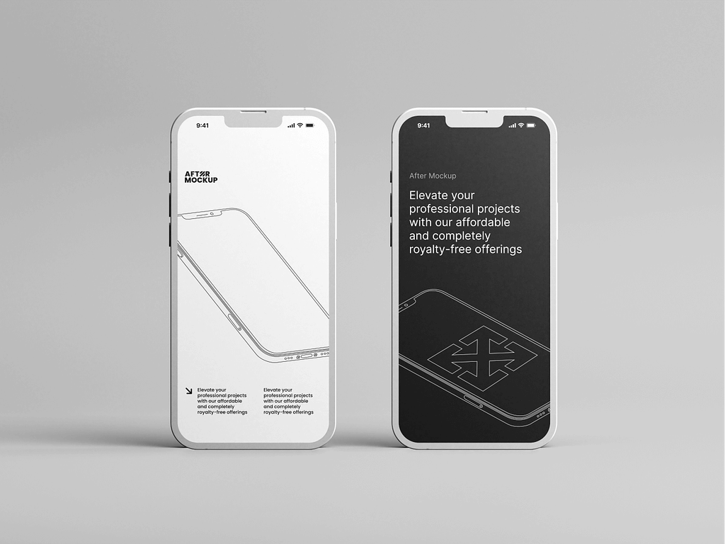 iPhone Clay Mock-up Bundle