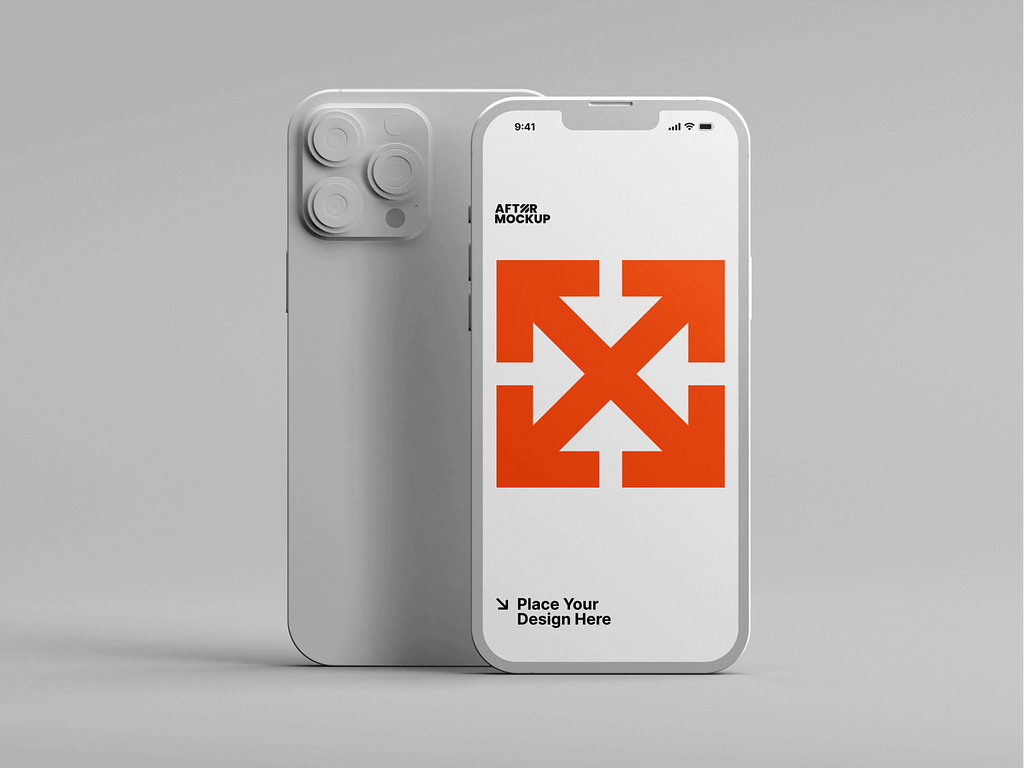 iPhone Clay Mock-up Bundle